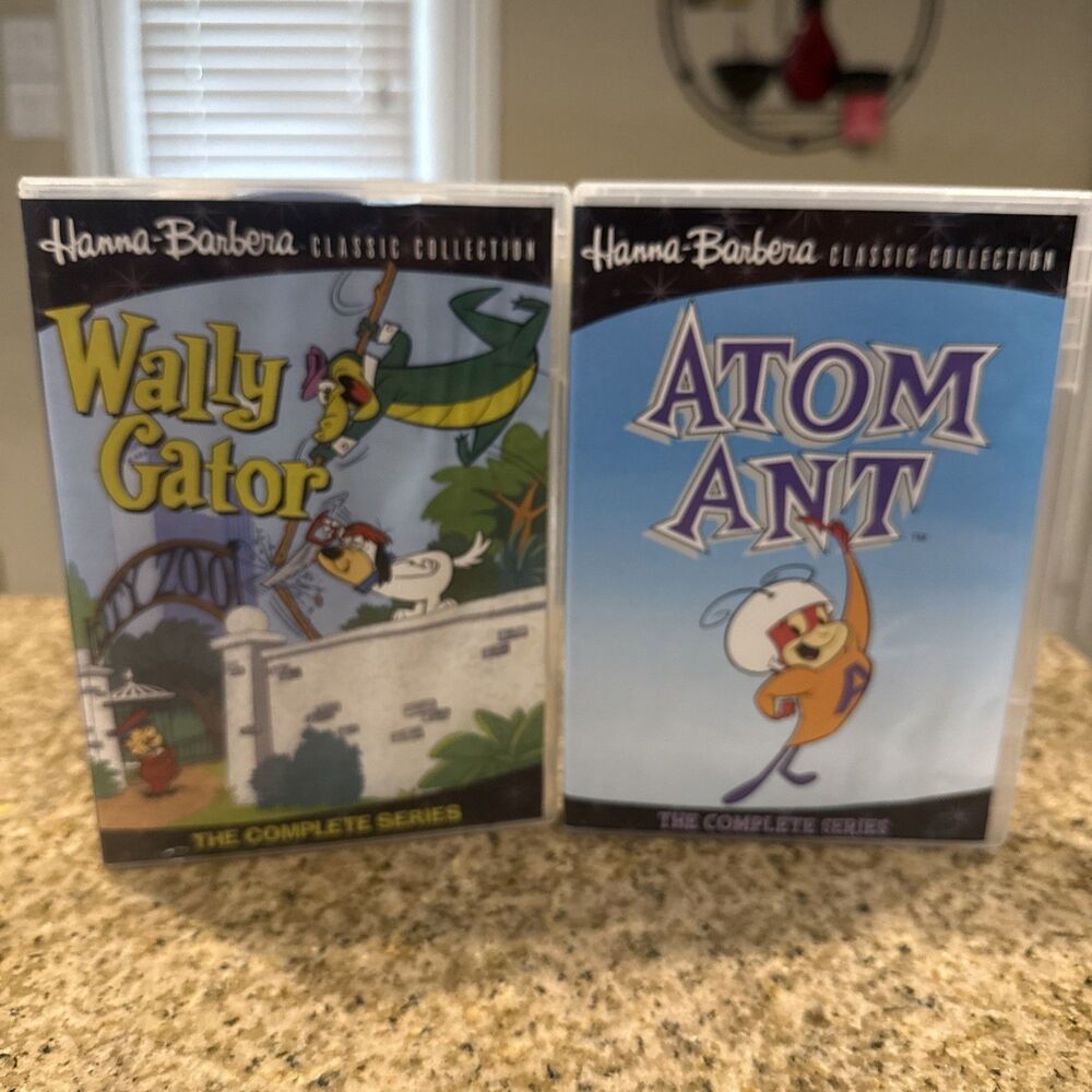 Hanna-Barbera Classic Collection DVDS Wally Gator + Atom Ant - Missing Disks